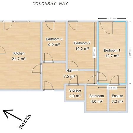 Fabulous 3 Bedroom Flat 에든버러 외부 사진